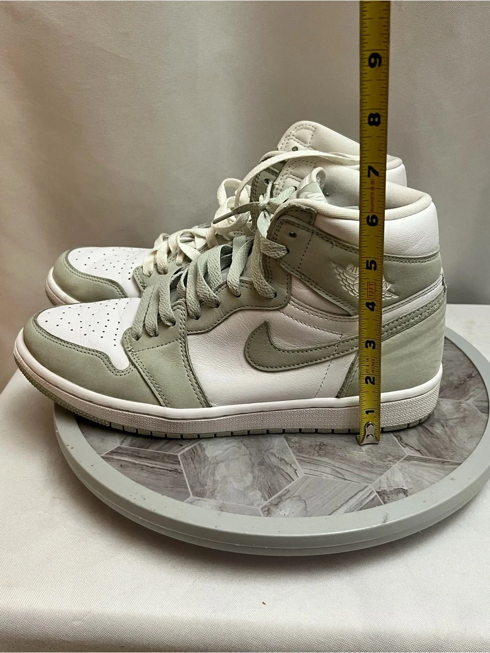 Nike Air Jordan 1 High OG Seafoam Women’s 10 CD0461-002 White Green Sneakers